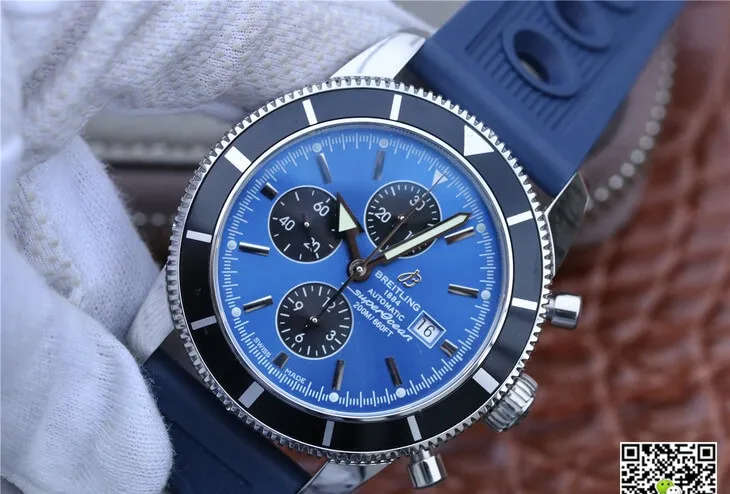Breitling Superocean A1332024.C817.152A OM Factory 1:1 Best Edition Replica Watch Blue Strap
